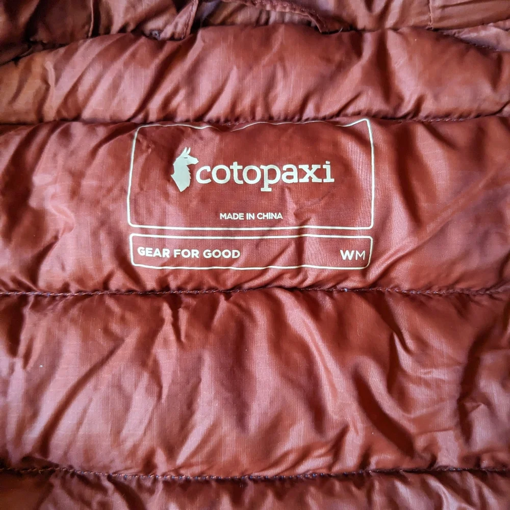 Cotopaxi Fuego Jacket Indigo Stripes W's Medium Like New - Picture 5 of 6